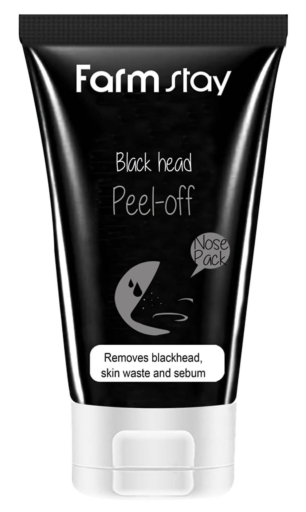 FarmStay Charcoal Black Head Peel-Off Nose