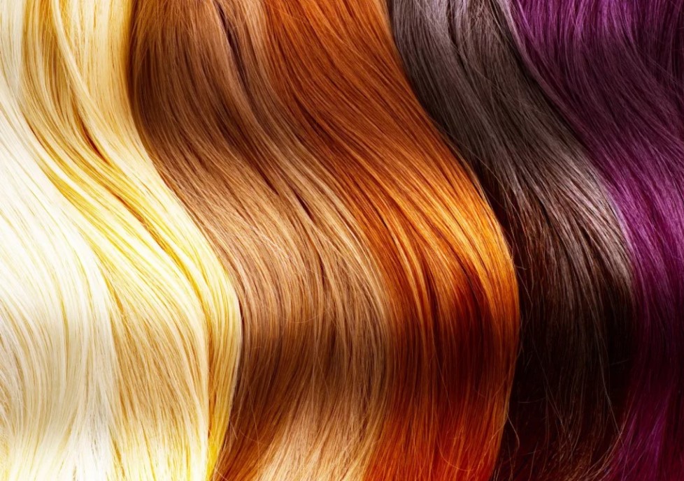 волосы разных цветов