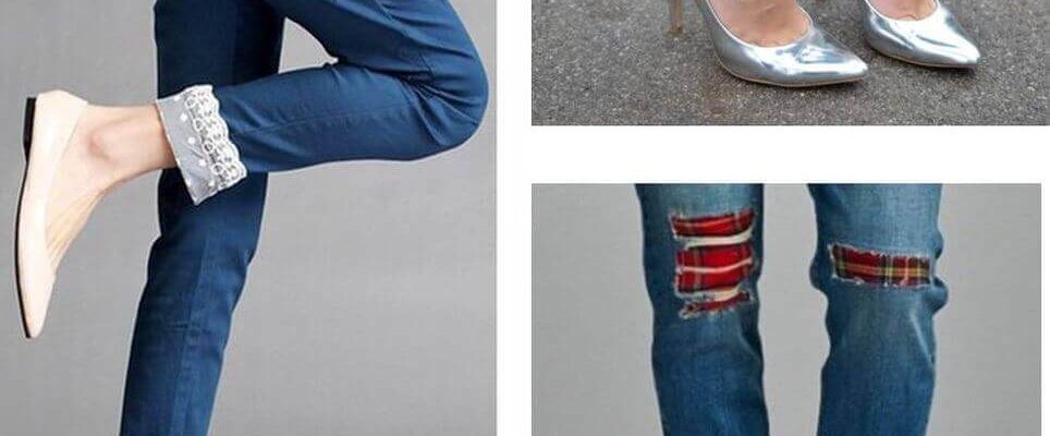 Как украсить джинсы?