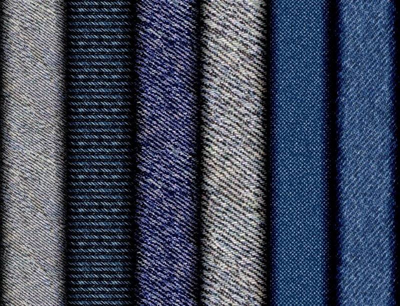 Разновидности джинсовой ткани.