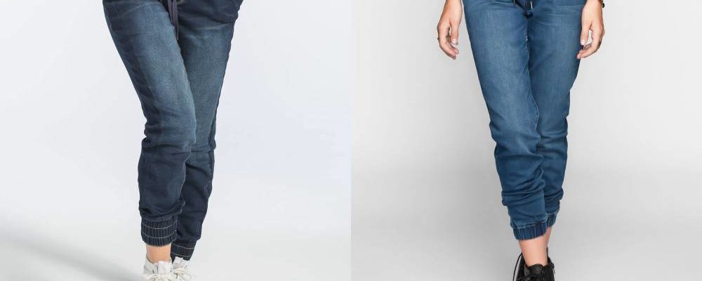 С чем носить женские джинсы-джоггеры