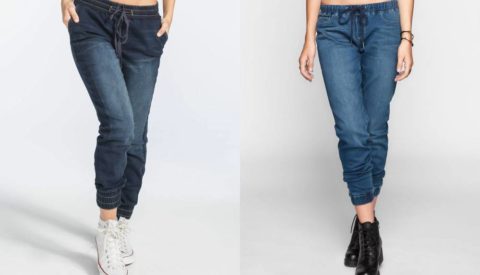 С чем носить женские джинсы-джоггеры