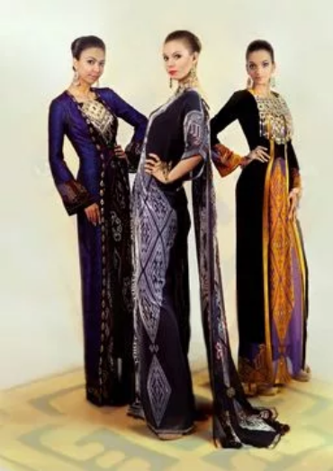 туркменские национальные платья