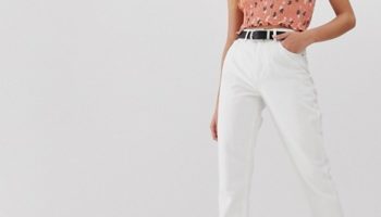 С чем носить белые джинсы