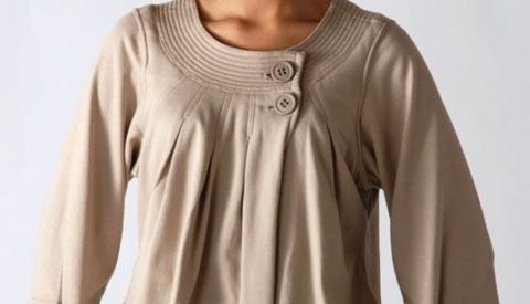 Модели блузок для полных женщин
