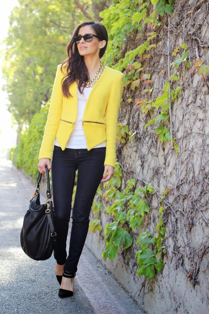 Жёлтый пиджак.