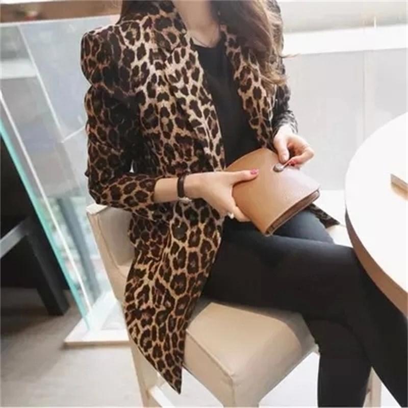 С чем носить леопардовый пиджак 2