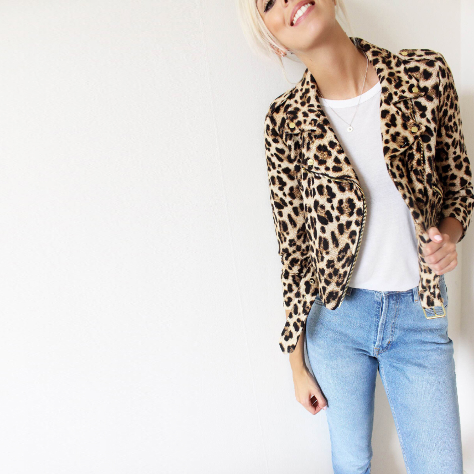 С чем носить леопардовый пиджак в повседневной жизни
