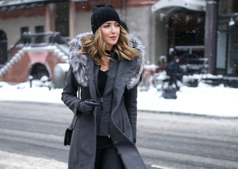 Какие шапки носить зимой с пальто
