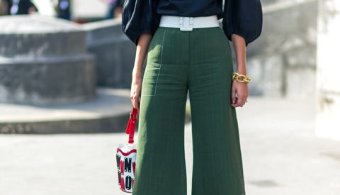 Как называются укороченные широкие женские брюки?