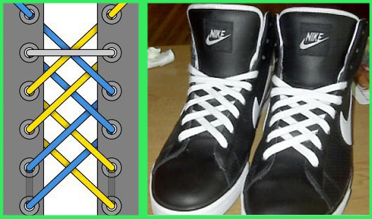 Как удобно завязывать кроссовки чтобы не завязывать шнурки и как завязать шнурки на кроссовках без узлов